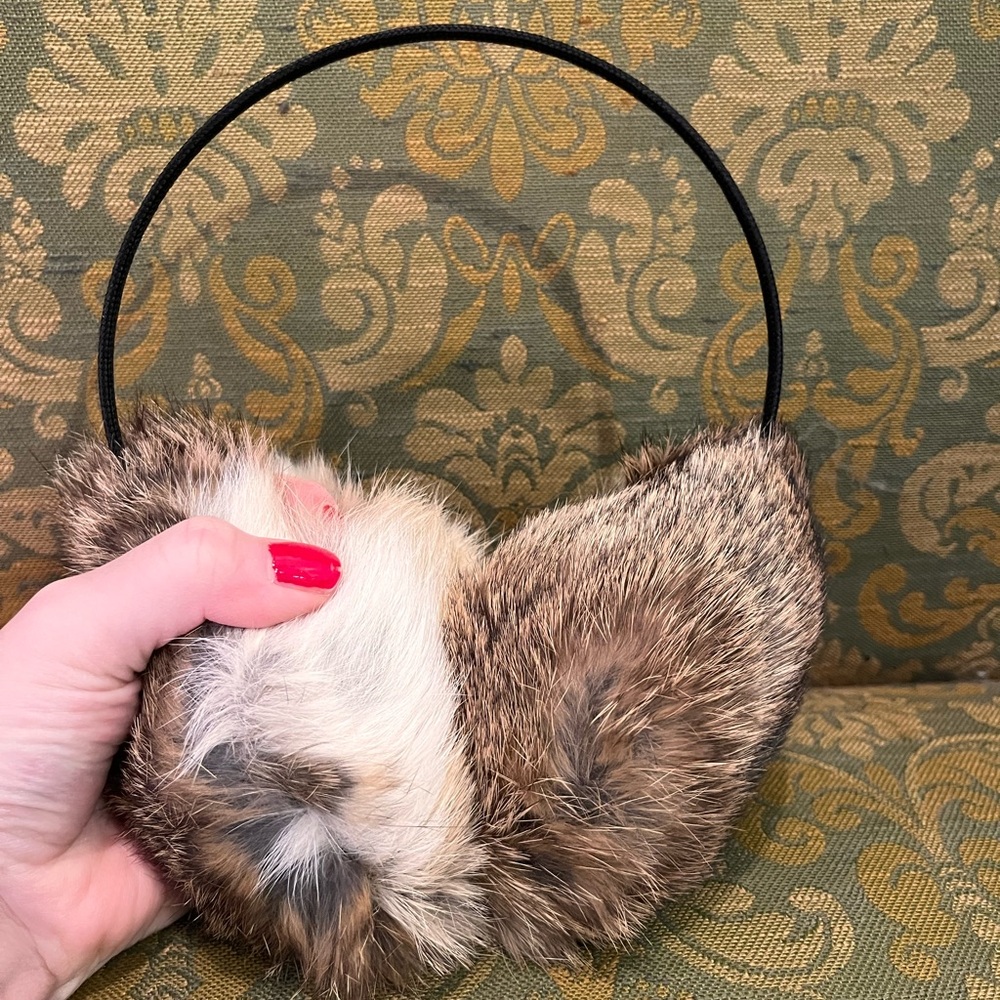 Real Rabbit Fur Earmuffs - Picture 5 of 8